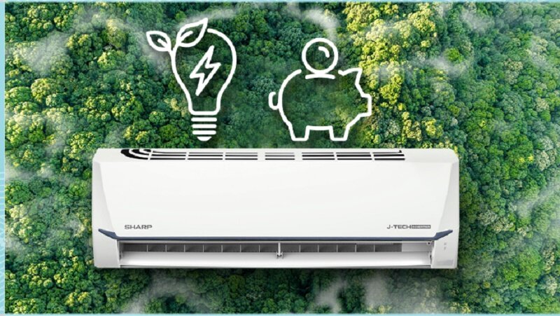 Điều hòa Sharp Inverter 12000 BTU 1 chiều AH-X13CEWA