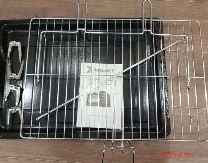 Lò nướng Sanaky VH-129N2D 120 lít (vàng inox)