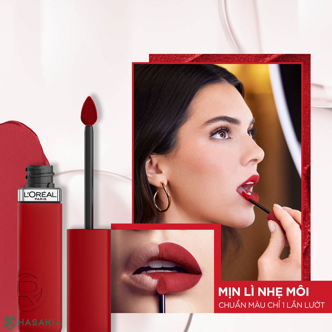 Mua Ngay Son Kem Lì L'Oreal Infallible Matte Resistance Liquid Matte Lipstick 5ml  Son Kem Lì L'Oreal Infallible Matte Resistance Liquid Matte Lipstick