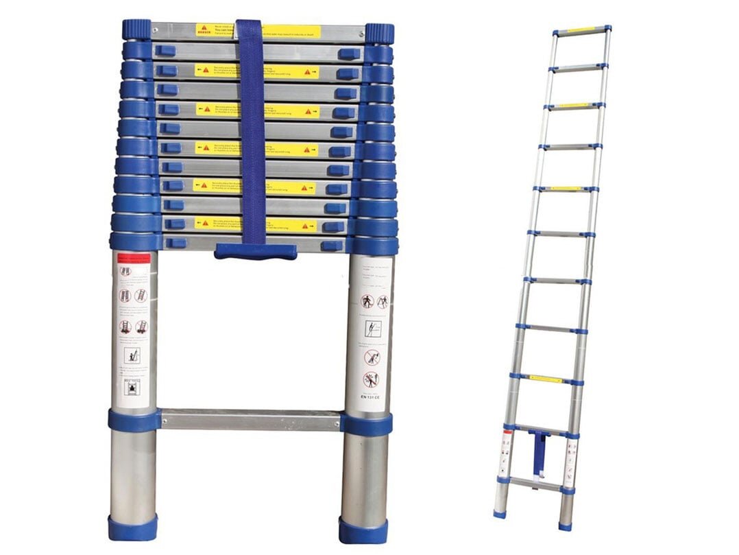 Thang nhôm rút đơn Sumika SKB380 (màu xanh) Thang nhôm rút đơn Sumika SKB380 (màu xanh)