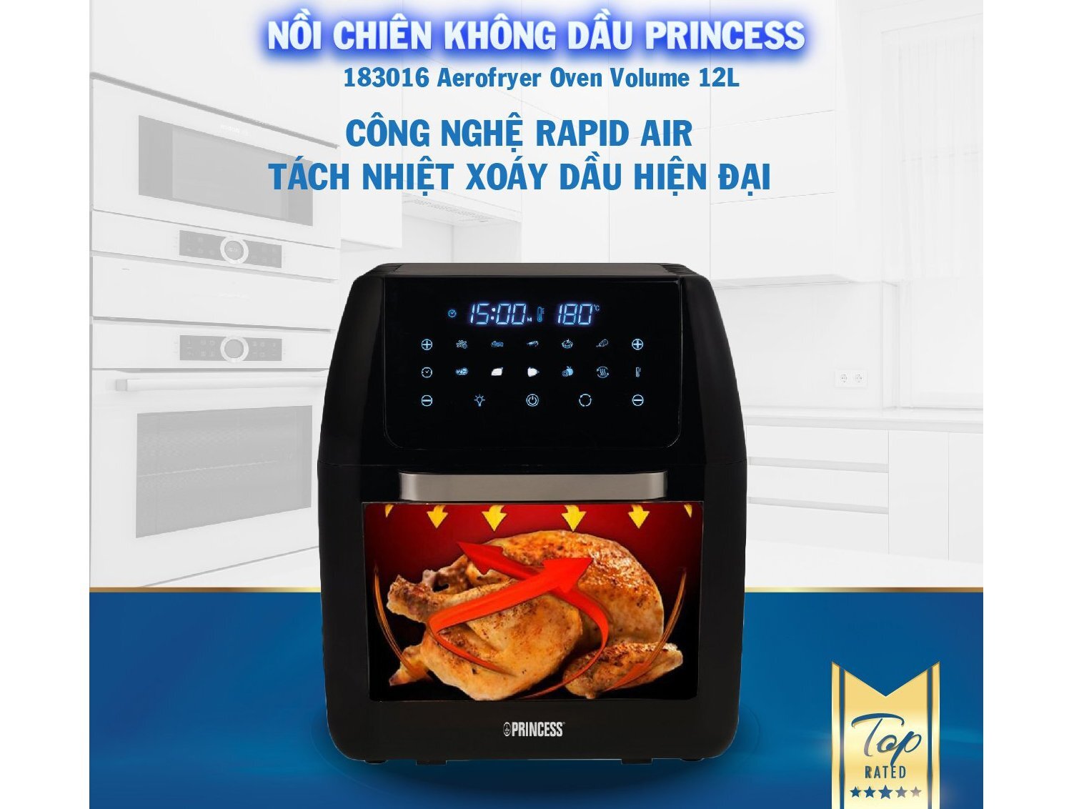 Nồi chiên không dầu đa năng 
