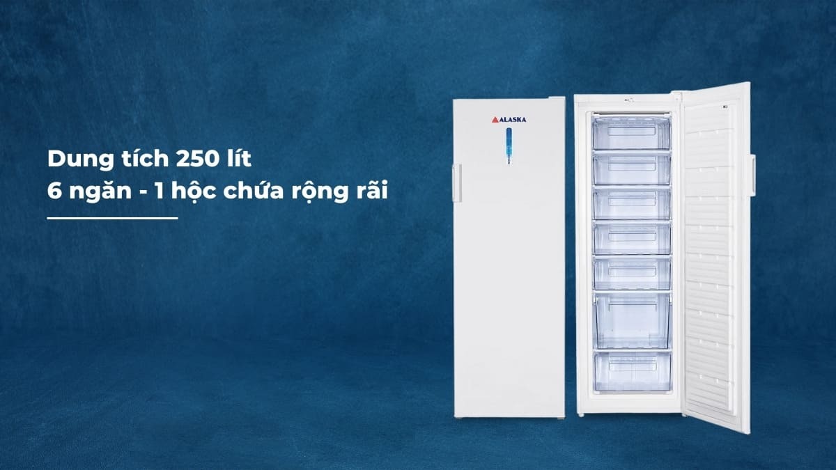 Tủ đông Alaska IF-250 - 250 lít Tủ đông Alaska IF-250 - 250 lít