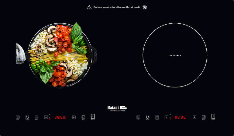 Bếp từ âm 2 vùng nấu Batani EG-189B