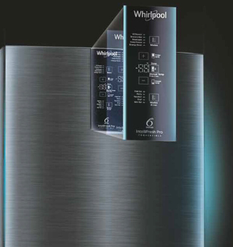 Tủ lạnh Whirlpool Inverter 312 lít WFB320NBSV