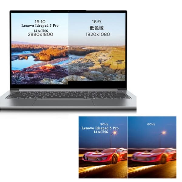 Laptop Lenovo Ideapad 5 Pro 14ACN6 82L700M9VN