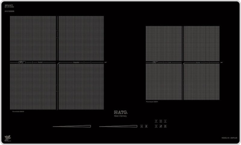 Cách vệ sinh Bếp 2 từ cao cấp ATG - MI 999 PLUS serial 4.0 (Ảnh: ATG).