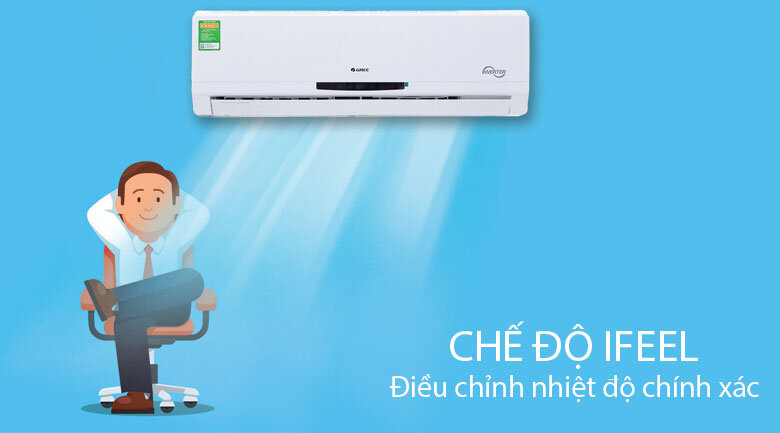 Máy lạnh Gree Inverter 1.0 HP GWC09MA-K3DNC2I Máy lạnh Gree Inverter 1.0 HP GWC09MA-K3DNC2I