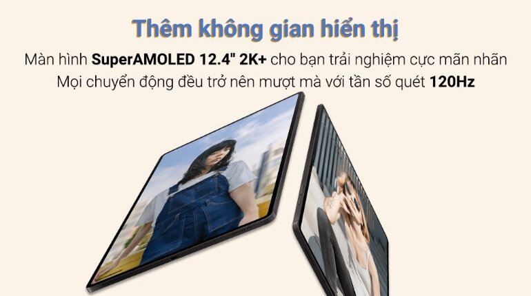 samsung galaxy tab s8 plus  màn hình