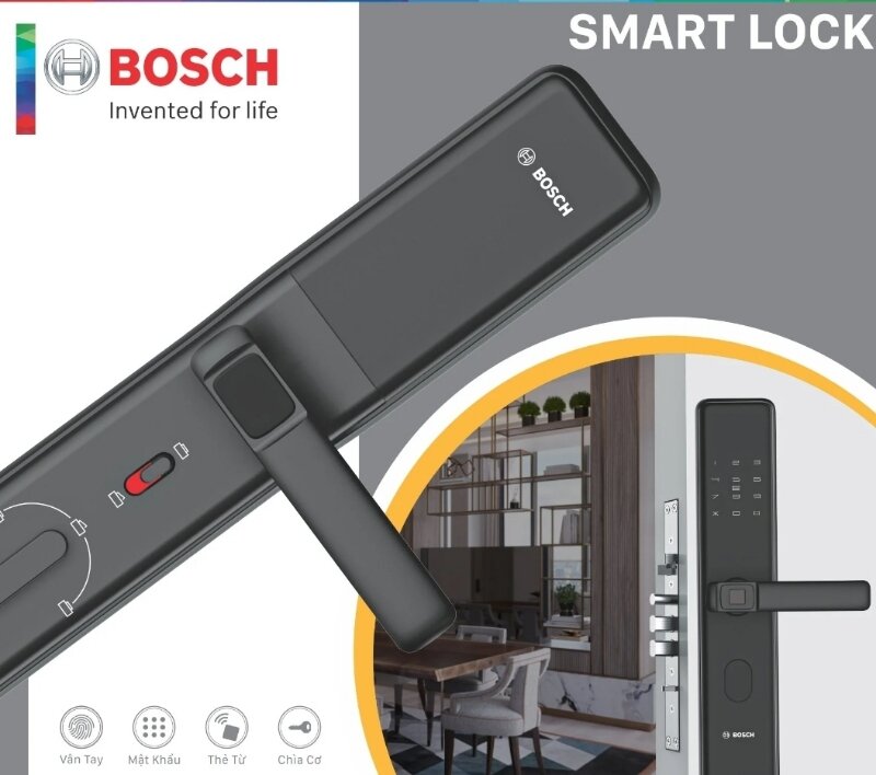 Khóa cửa vân tay Bosch ID30B 
