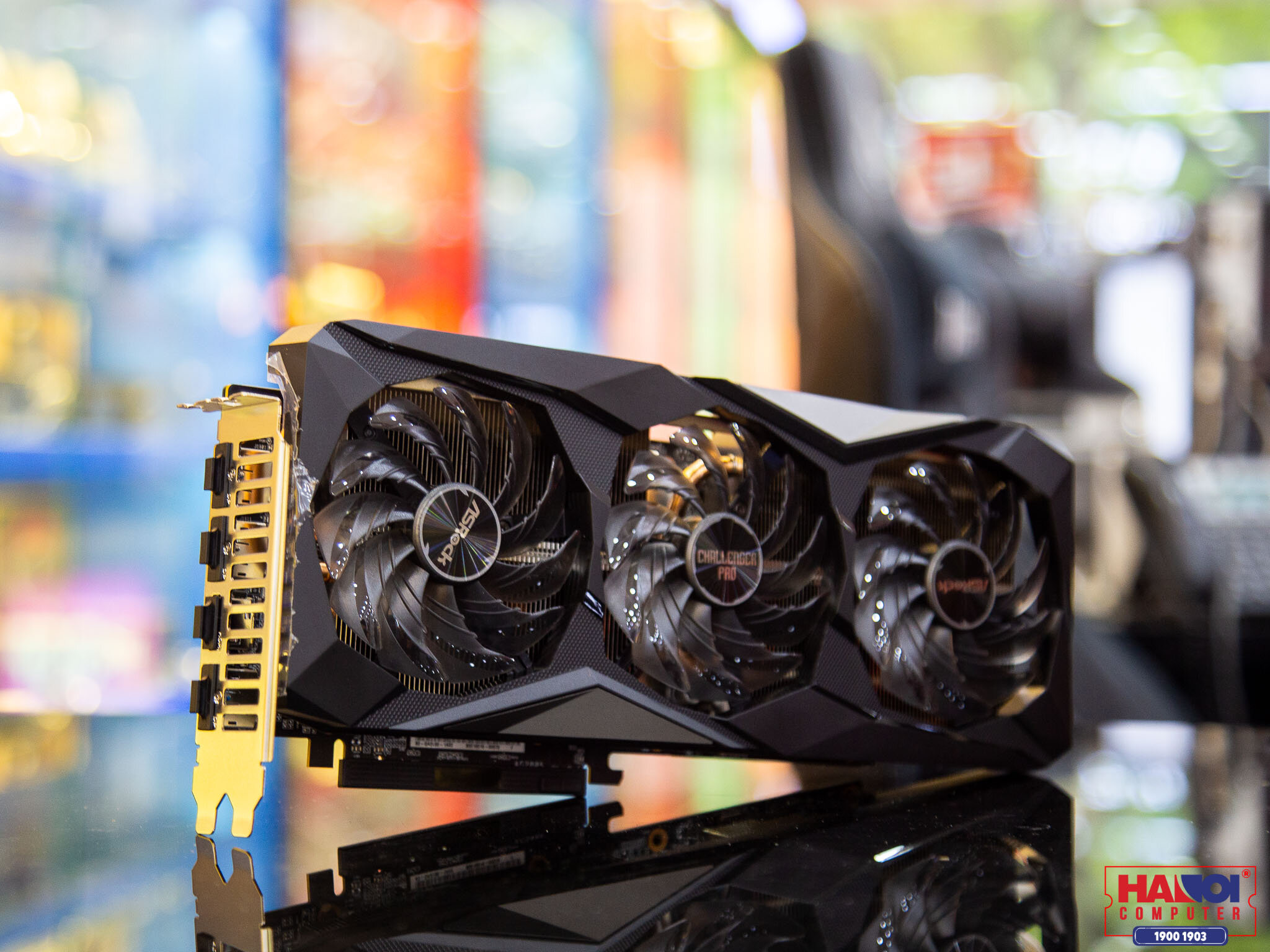 Card màn hình ASROCK RX 6700 XT Challenger Pro