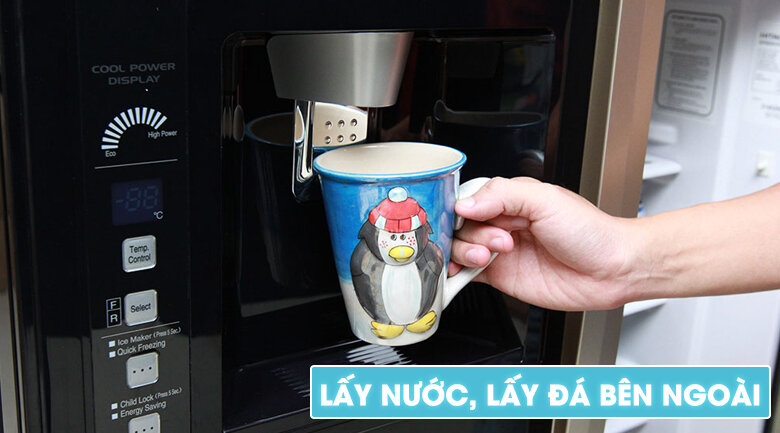 Tủ lạnh Hitachi 540 lít R-W660FPGV3X GBK