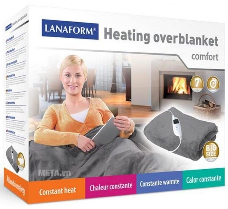 Chăn điện Lanaform (160cm x 130cm) LA180105 Chăn điện Lanaform (160cm x 130cm) LA180105