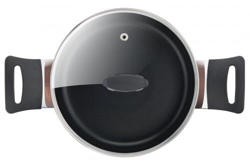 Lòng nồi có vòng báo nhiệt Nồi chống dính đáy từ