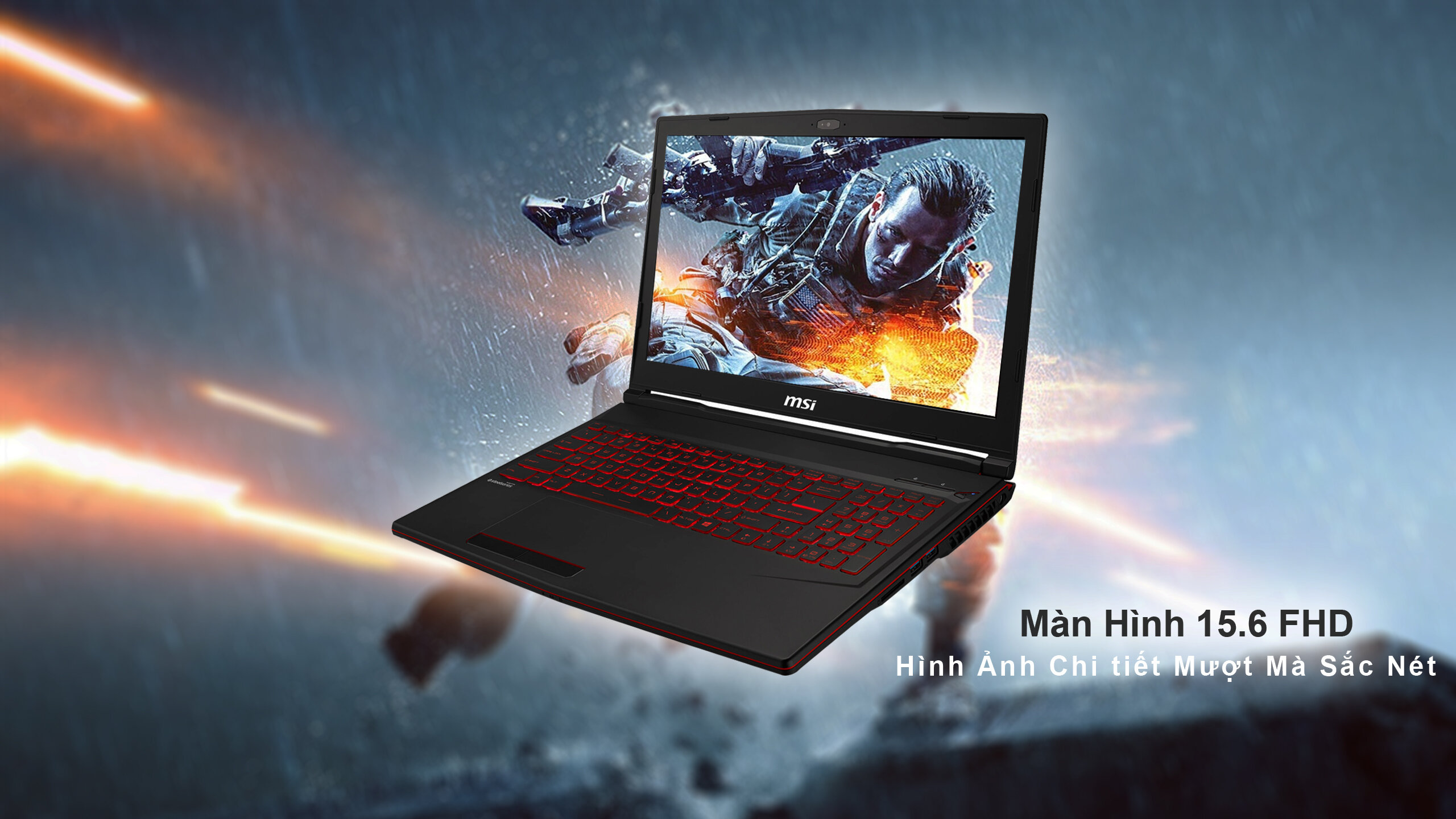 Laptop MSI GL63 9SD 843VN (Black)- GTX1660 TI