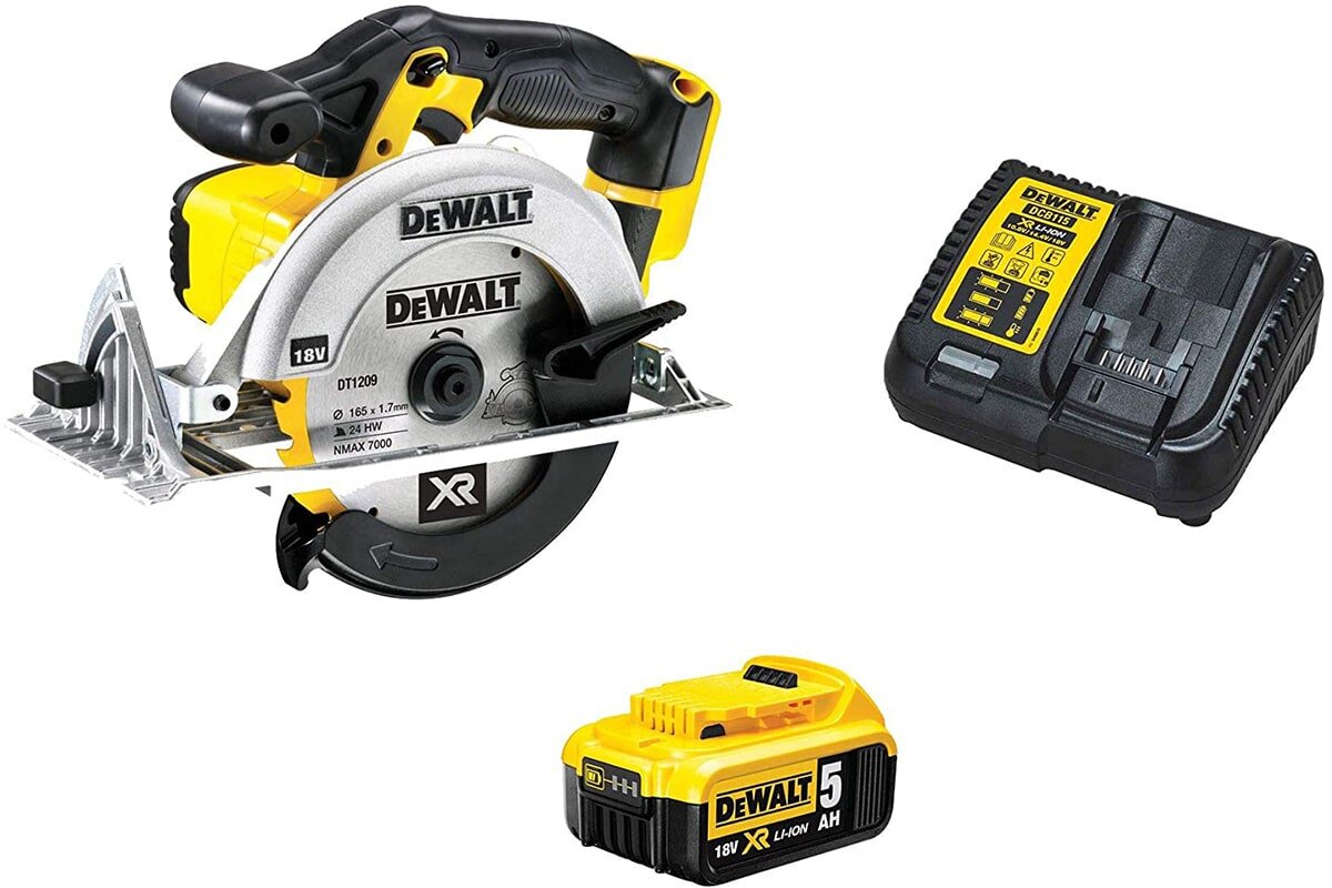 Máy cưa đĩa pin 18V DeWALT DCS391P1