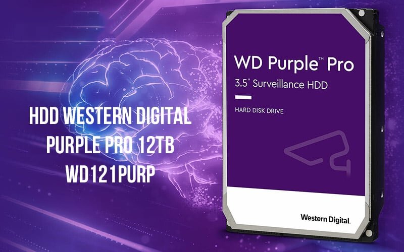 Ổ cứng giám sát WD Purple Pro 12TB WD121PURP