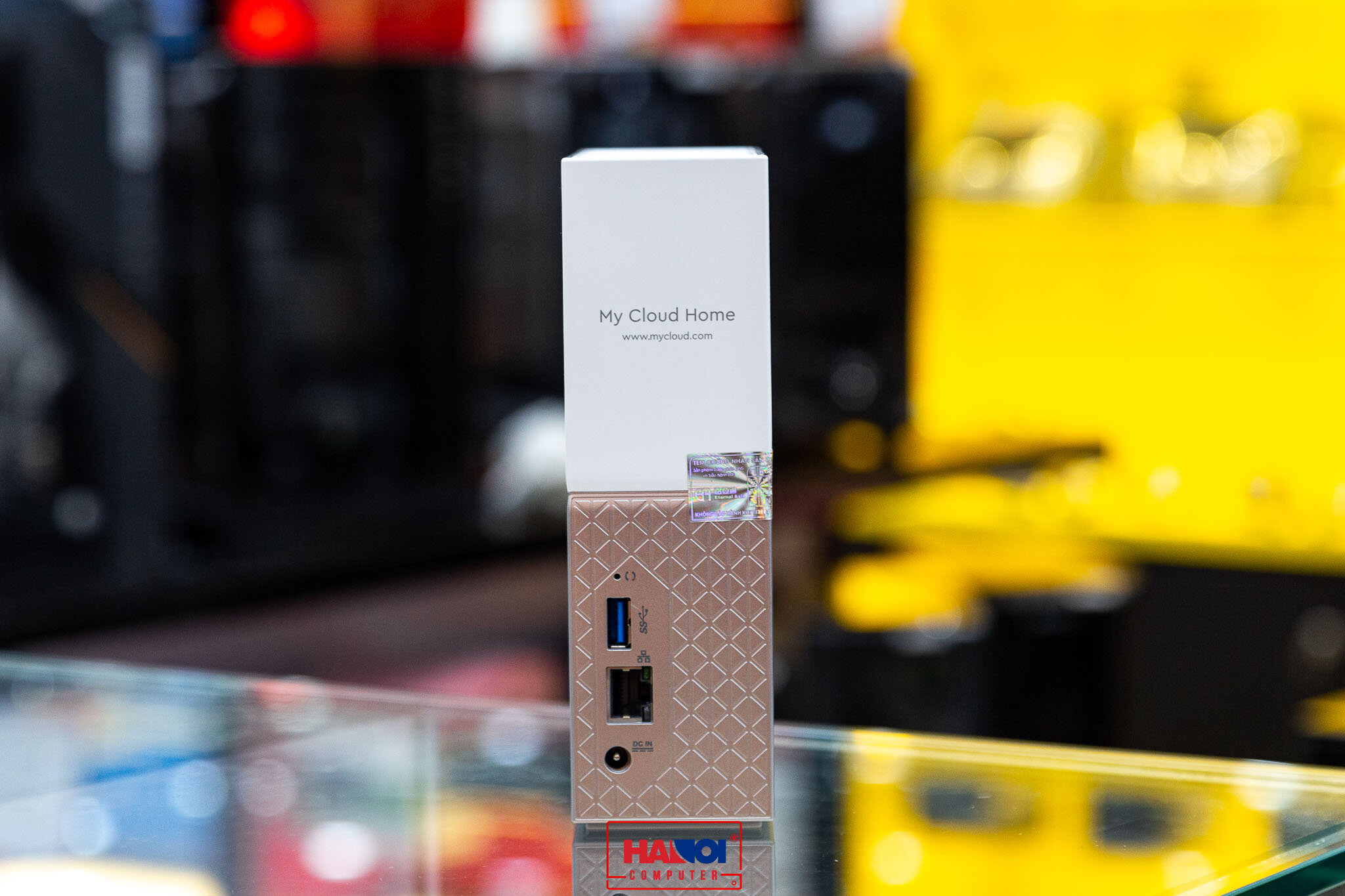 Ổ cứng gắn ngoài 3TB 3.5 inch USB 3.0/LAN WD MY CLOUD HOME - WDBVXC0030HWT-SESN