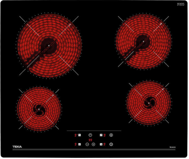 Bếp hồng ngoại âm 4 vùng nấu Teka TZ 6415