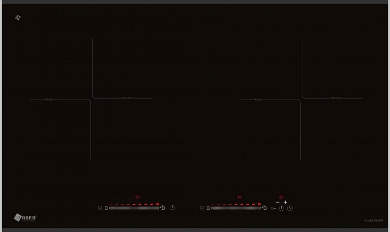Bếp từ âm 2 vùng nấu Arber AB679