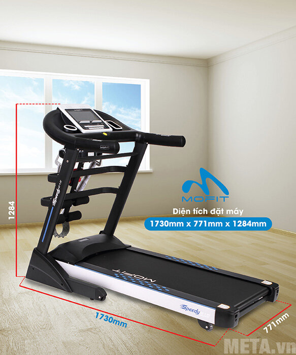 Máy chạy bộ điện cao cấp Mofit SP615