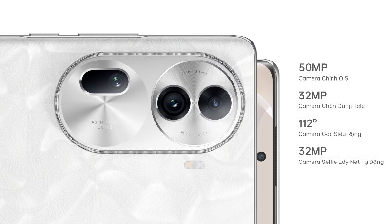 Điện thoại Oppo Reno 11 Pro hệ thống camera