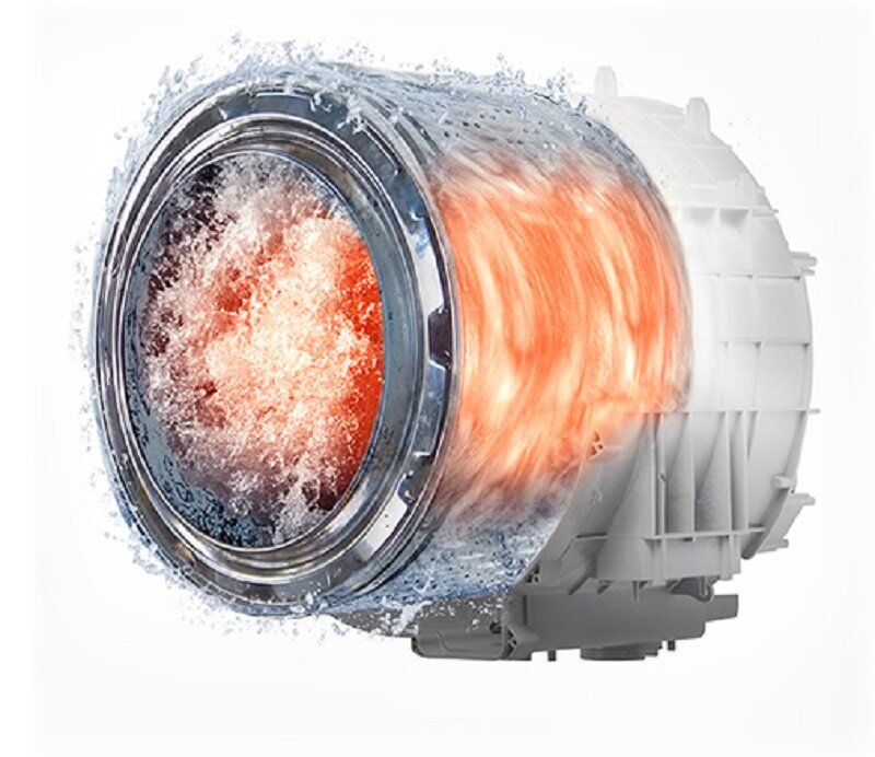 Máy giặt Hitachi Inverter 10.5 Kg BD-1054HVOS vệ sinh lồng giặt