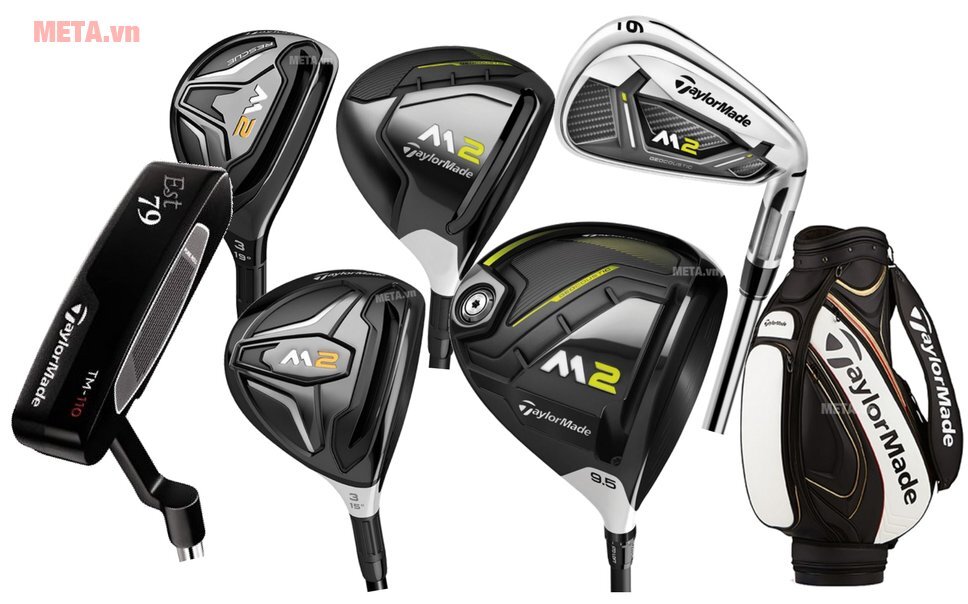 Bộ gậy golf nam fullset Taylormade M2 (2017) Bộ gậy golf nam fullset Taylormade M2 (2017)