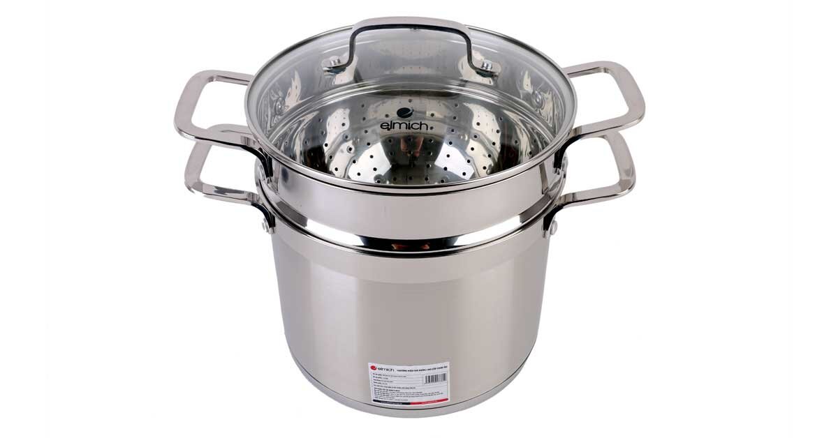 Nồi hấp 22cm Inox 304 Elmich EL3360-2353360