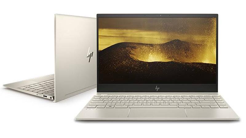 Laptop HP Envy 13-aq0027TU 6ZF43PA Vang W10 /i7-8565U /8G /256GSSD_Pcle /13.3FHD