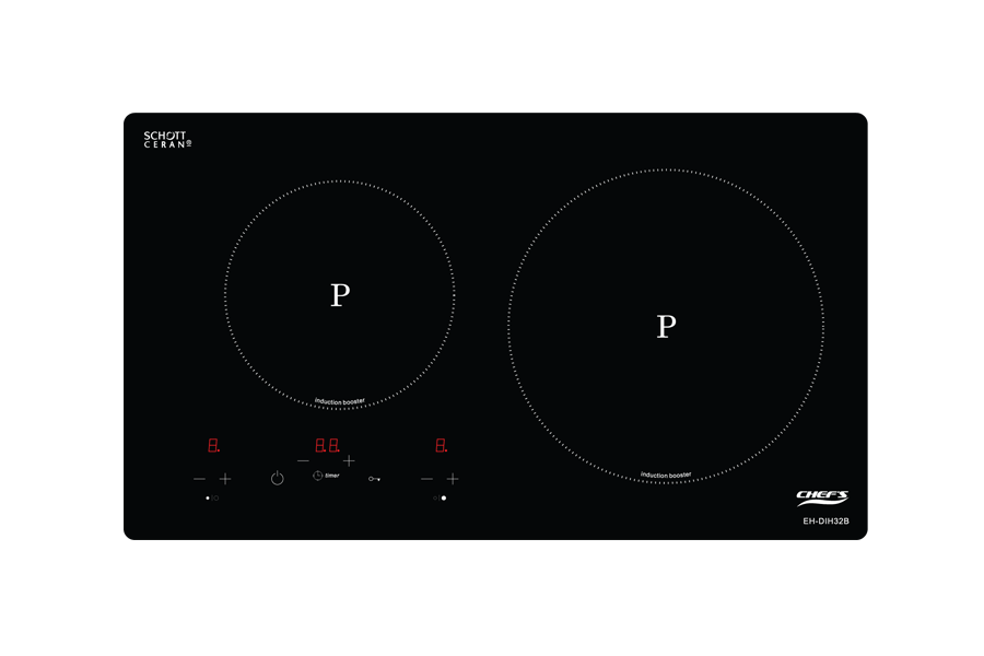 Bếp từ đôi Chef's EH-DIH32B 3400W