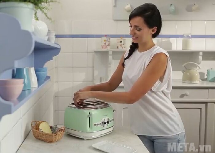 Máy nướng bánh mì 4 khay Ariete MOD 0156