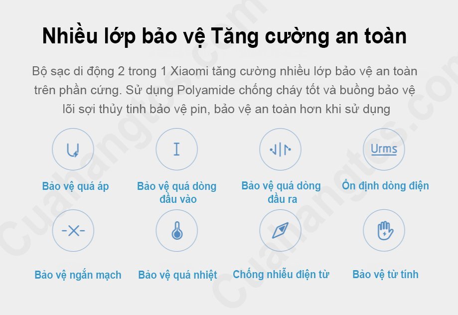 Củ sạc kiêm pin dự phòng Xiaomi CBQ01ZM
