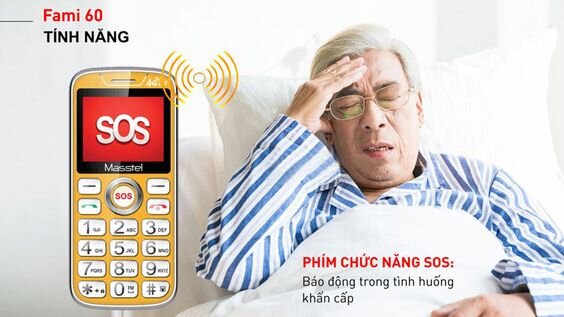 Phím thông báo SOS rất cần thiết 