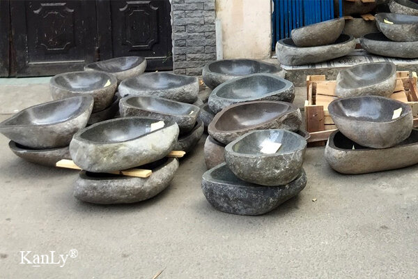 Lavabo đá cuội Kanly MAR15i