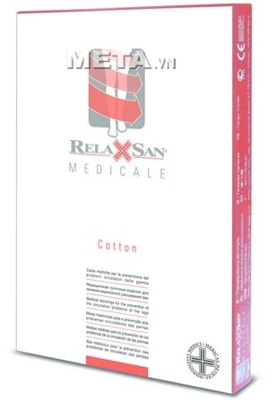 Vớ điều trị suy tĩnh mạch dạng đùi Class II - Cotton - Art M2070