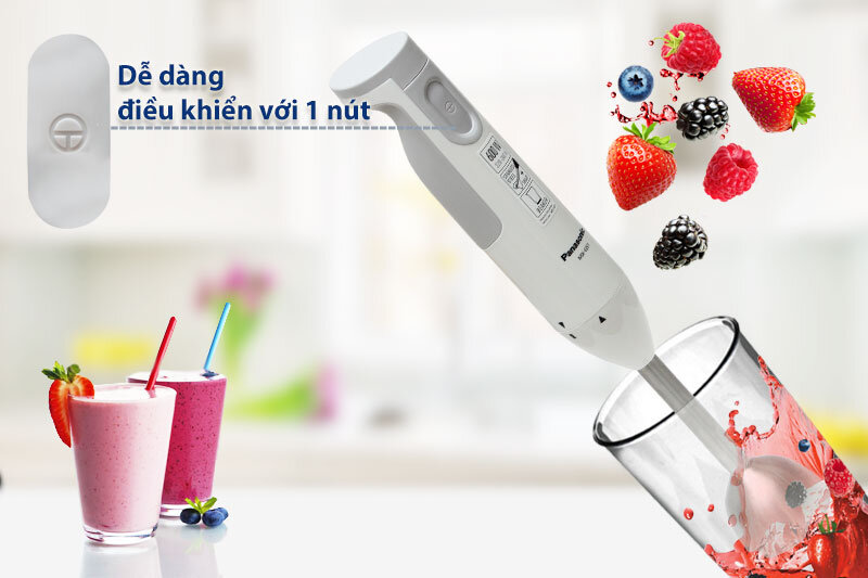 Máy xay cầm tay Panasonic PASO-MX-GS1WR Máy xay cầm tay Panasonic PASO-MX-GS1WR
