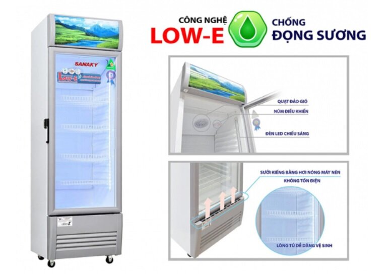 tủ mát Sanaky VH-309KL dà