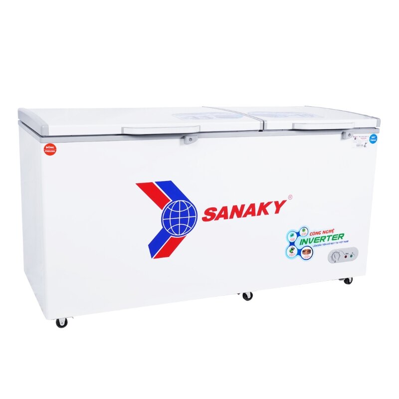 Tủ đông Sanaky inverter 2 ngăn 660 lít VH-6699W3