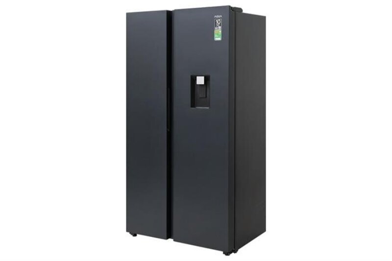 Tủ lạnh side by side Aqua Inverter 569 lít AQR-S633XA(WSL)