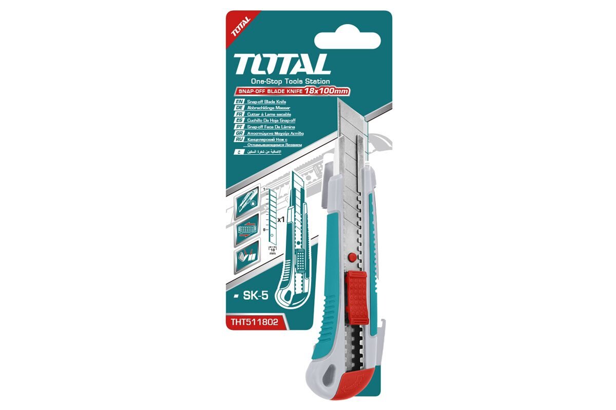 Dao rọc giấy 158mm Total THT511802