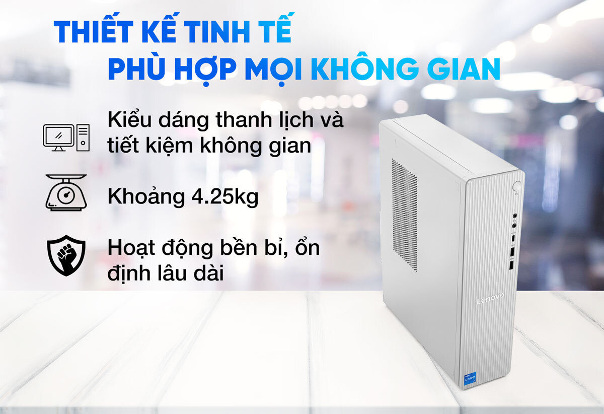 PC văn phòng Lenovo IdeaCenter Tower (90XS002DVN)