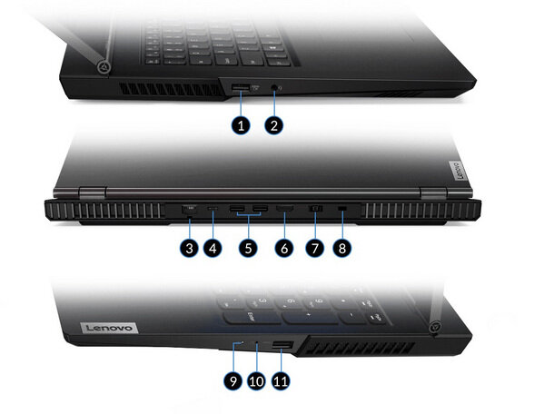 Laptop Lenovo Gaming Legion 5 15ARH05 82B500GTVN