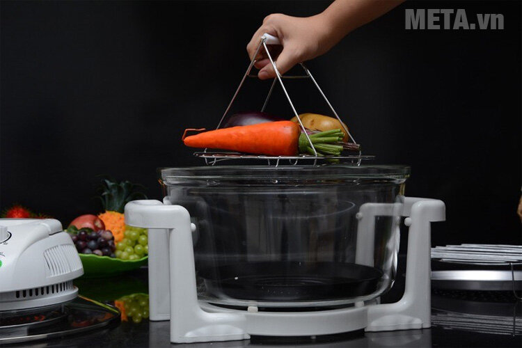 Lò nướng thủy tinh Sanaky VH 148T/D - 14 lít