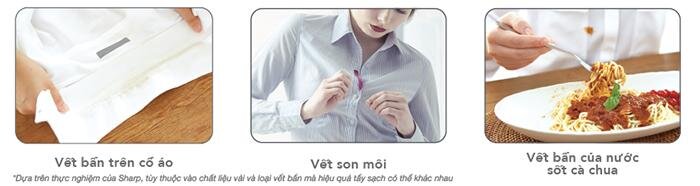 Thiết bị tẩy rửa bằng sóng siêu âm Ultrasonic Washer Sharp UW-A1V-S (màu bạc)