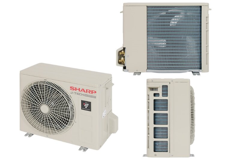 Điều hòa Sharp Inverter 9000 BTU 1 chiều AH-XP10BSW hoạt động êm ái