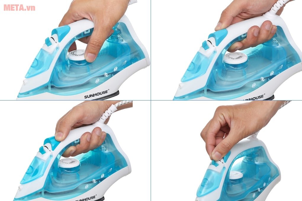 Bàn ủi hơi nước Sunhouse SHD2065 là được trên mọi loại vải