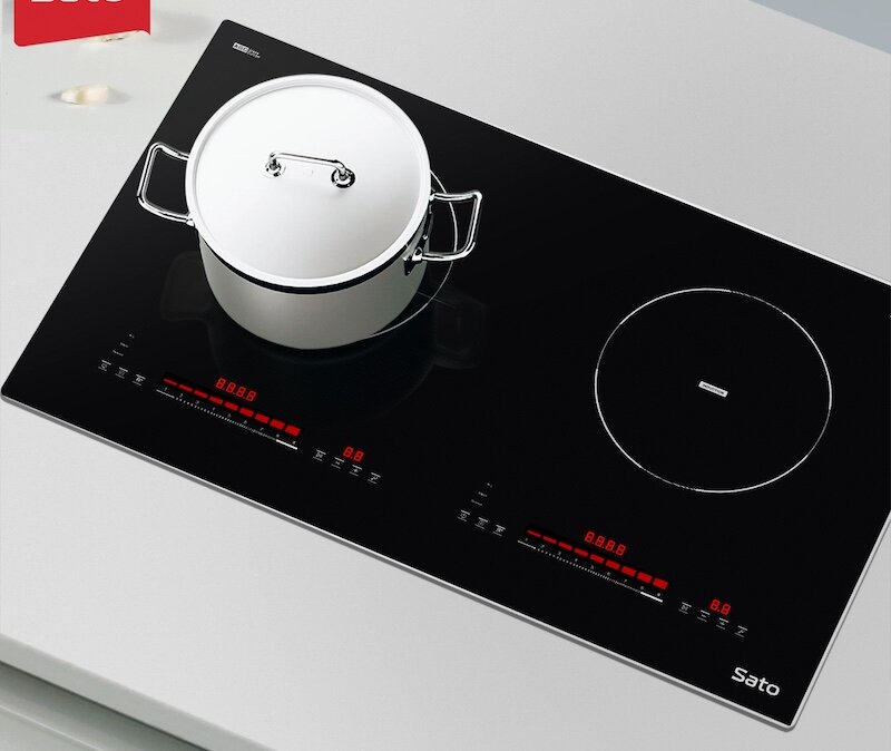Bếp từ Sato SIH948N9 (B) tích hợp công nghệ Inverter (ảnh: Sato).