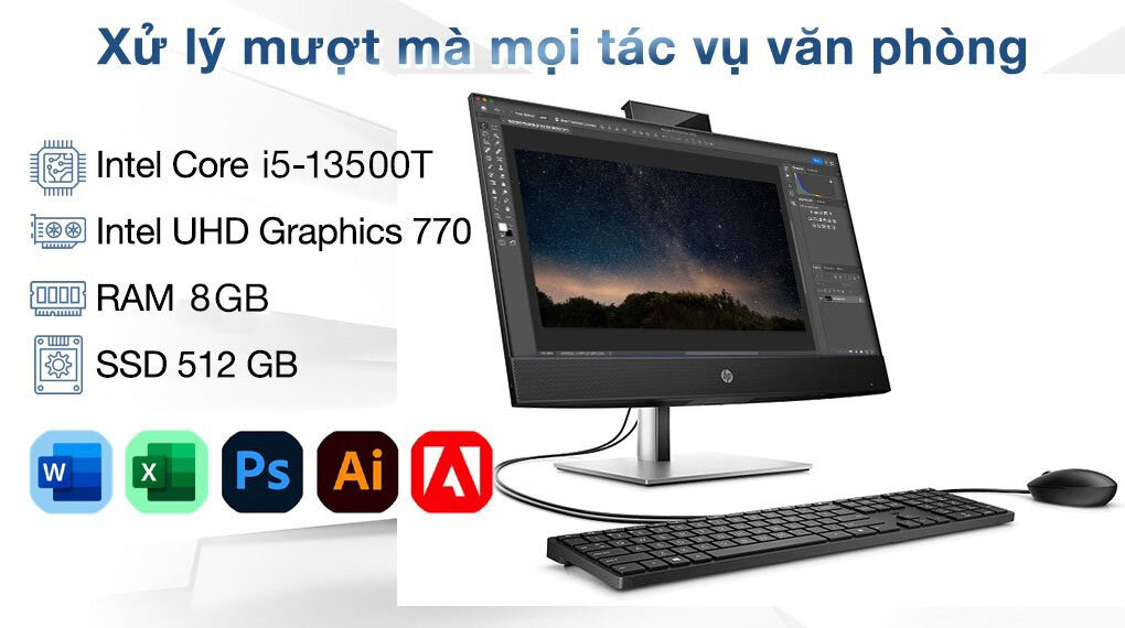 PC HP ProOne 440 G9 AIO (8W8L0PA) 