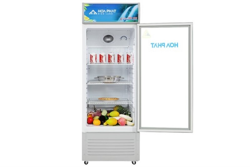 Tủ mát Hòa Phát 1 cánh 195 lít HSC-550F1R1