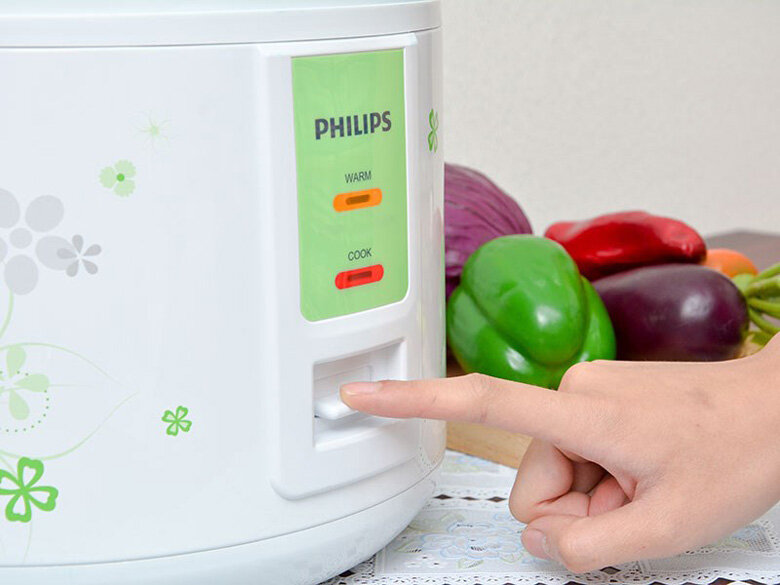 Nồi cơm điện Philips 1.8 lít HD3017 Nồi cơm điện Philips 1.8 lít HD3017